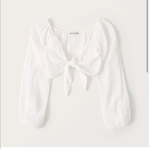 NWT Abercrombie Gauzy cover up